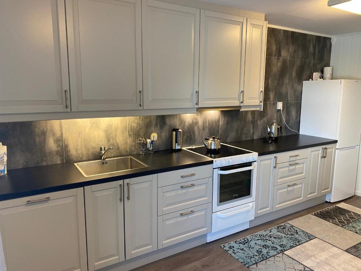 Apartamento Napp Kystfiske Rorbu/Leilighet Exterior foto